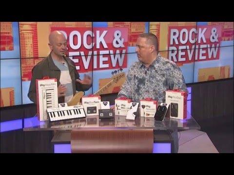IK Multimedia iRig BlueTurn - Steve Cook - Rock & Review with Eric Dahl