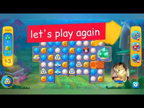 Fishdom 2022, no Boosters,  9660  level  -  прохождение без бустеров,  9660  уровень.