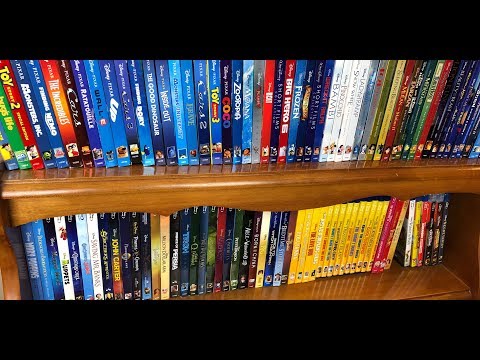 My Complete Disney/Pixar Blu Ray Collection - May 2018 Update