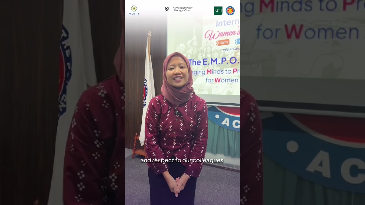 E.M.P.O.W.E.Ring all Women and Girls | #IWD2026 Celebration at the ASEAN Centre for Energy
