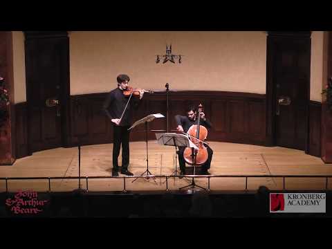 Zoltán Kodály (1882-1967) - Duo for Violin and Cello Op. 7 (1914)