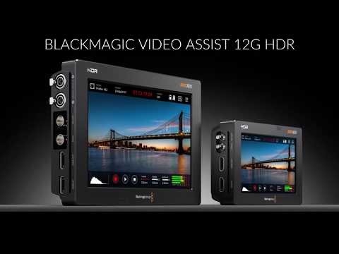 Blackmagic Design Video Assist 5" 12g-Sdi/Hdmi Hdr Recording Monitor
