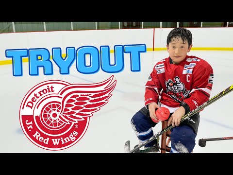 Jr. Red Wings Tryout [Brick Team] 2012 at Rolston Hockey Academy