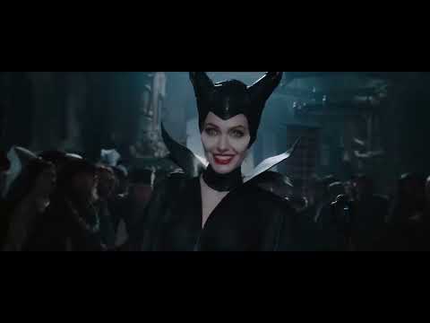 End-credit style Maleficent image from Dream trailer with Lana Del Rey Once Upon a Dream title card