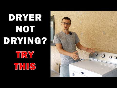 Dryer Not Drying Clothes - The Cause and The Solution