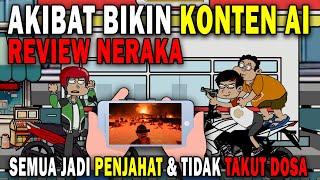 Download lagu AKIBAT MEMBUAT KONTEN AI PARODY NERAKA!! | SINETRON AZAB mp3
