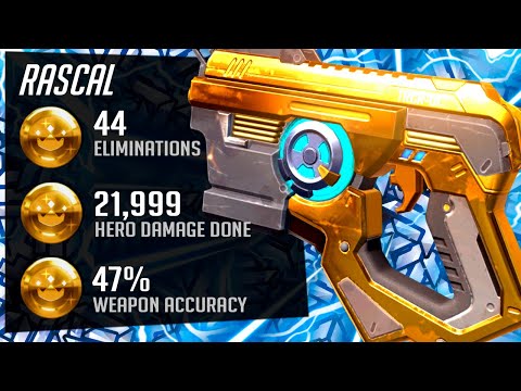 P.Fusion Rascal Pro Tracer - 44 elims! POTG! [ Overwatch Season 30 Top 500 ]