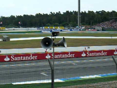 Formel 1 Hockenheimring 2010 - Start und Einführungsrunde