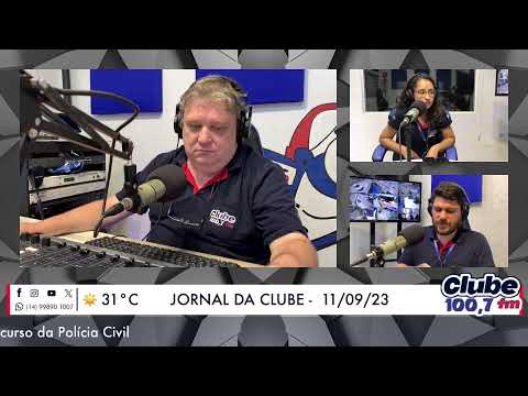 Jornal da Clube - 11/09/23 - Edição do Almoço