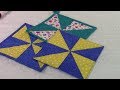 Pinwheel Pot Holder | The Sewing Room Channel