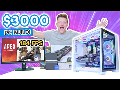 The $3000 4K Gaming PC Build 2021! [Testing Our Most INSANE Build Yet in 15+ Games!]