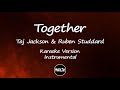Together Taj Jackson & Ruben Studdard Karaoke Version Instrumental