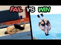 Funny Wins VS Fail Compilation (Parkour, Trampoline)