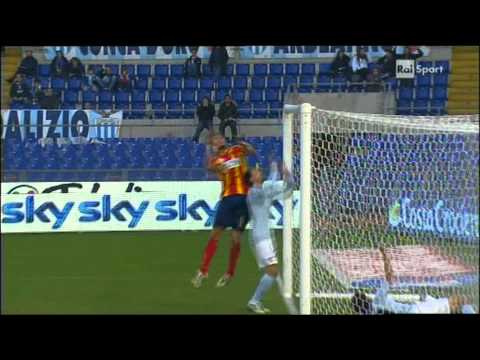 Lazio-Lecce 1-2  09/01/11  Hilights e intervista a De Canio