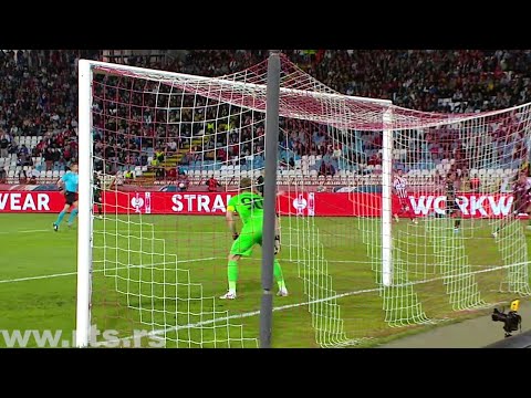 gol de mitrovic - Crvena zvezda - Ferencvaroš | Goal by Stefan Mitrović