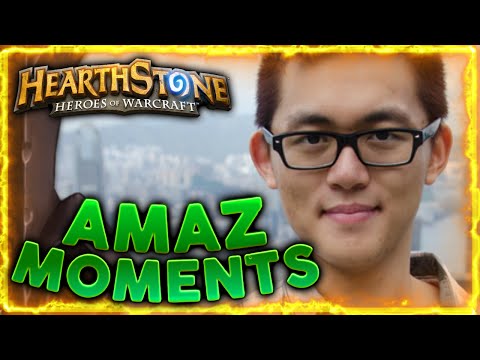 Best of Amaz - Hearthstone Amaz Moments - Funny Salty Plays Lucky Best Epic Highlights