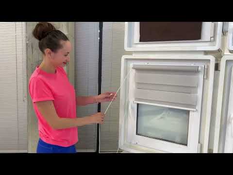 Инструкция по сборке рулонной шторы зебра, день-ночь от компании Рольштора