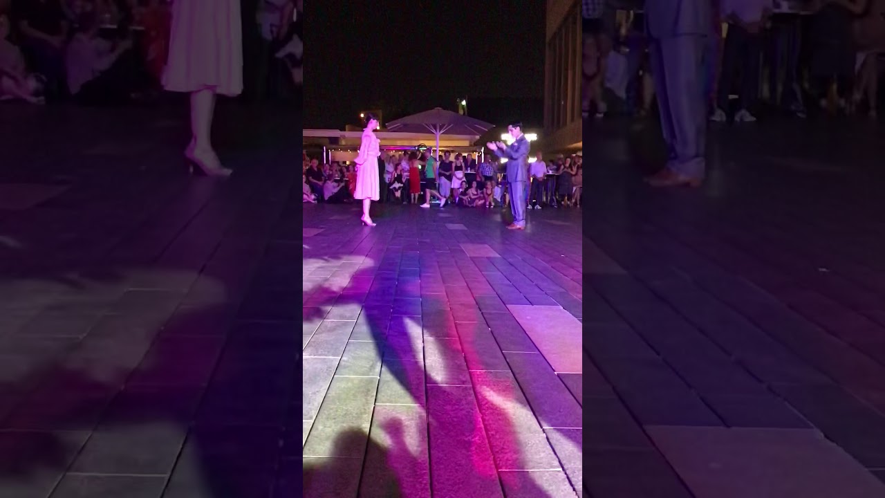 Luciano Millaqueo y Maria Celeste Cimino.Event Queer Tango on The Thames.