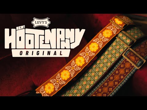 Levy's MC2CG 2-inch Cotton Combo Guitar Strap – Tan image 5
