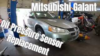 Mitsubishi Galant Oil Pressure Sensor Replacement