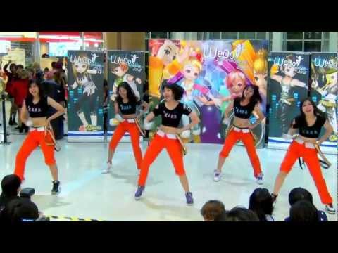 Zestzenith cover KARA @ งาน Wedo 2012 Debut Stage4