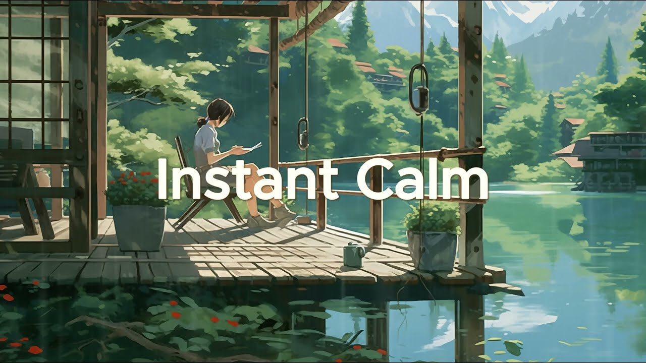 Instant Calm - Piano & Rain for Nervous System Healing and Sleep