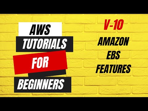 Amazon Elastic Block Storage EBS Features