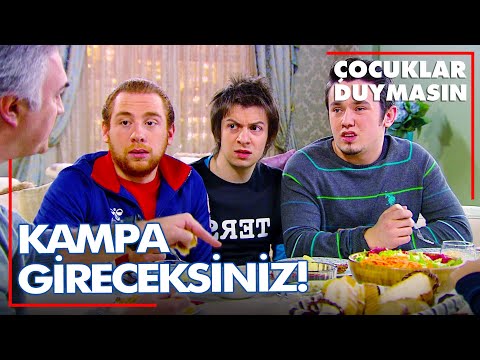 Haluk gençleri kampa sokuyor! - Çocuklar Duymasın 87. Bölüm