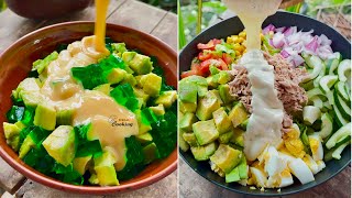 2 Easy Avocado Recipe | Avocado Jelly Salad and Avocado Veggie Salad