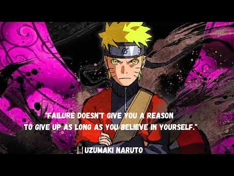 The best quotes Uzumaki Naruto, try until it works !!!