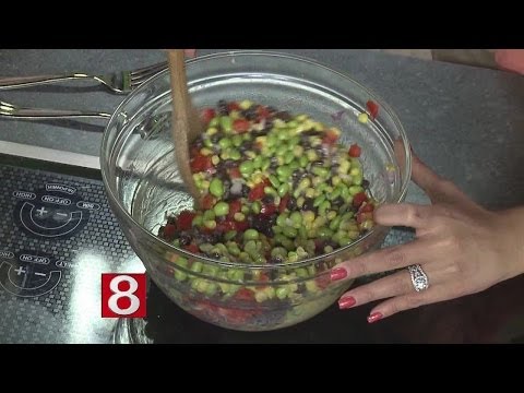 In the Kitchen: Edamame and Black Bean Protein Salad