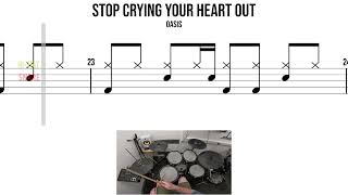 Stop Crying Your Heart Out   Oasis 🥁 Grade 2 Beginner Version