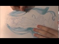 Как я рисую Хацунэ Мику из "Вокалоиды" 
