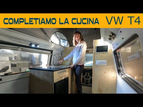 Piastra a induzione in camper: ecco come! 👍🏼 Completiamo la cucina del nostro VW T4  🚐
