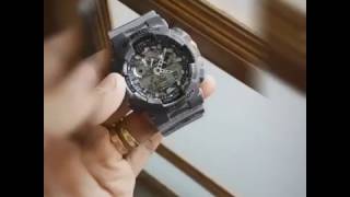 Casio GShock Grey Camouflage