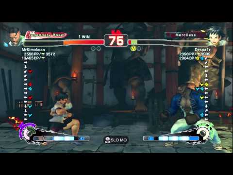 Despa1r (Makoto) vs MrKimokoan (Dudley) - SSF4 Endless Battle 1