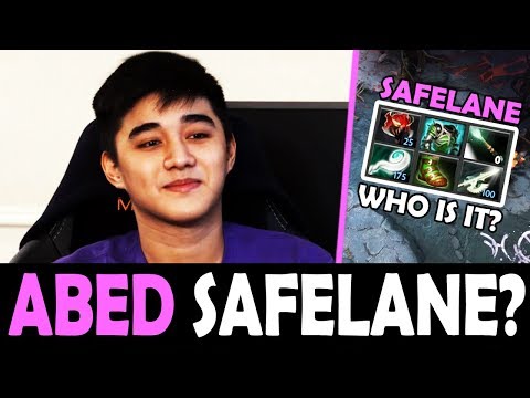 How ABED Play SAFE LANE??? — Guess the HERO?! DOTA 2