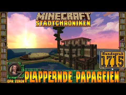 MINECRAFT Stadtchroniken [#1715] Plappernde Papageien  [HD+ Deutsch]