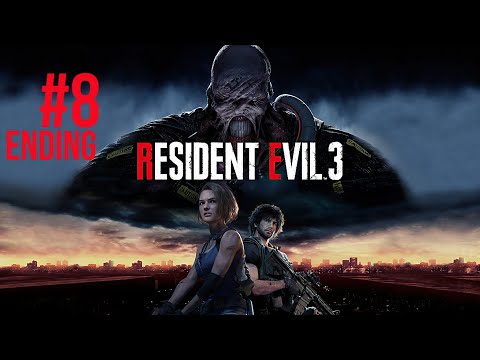 RESIDENT EVIL 3 REMAKE - Gameplay Walkthrough Part 8 - Final Boss & Ending