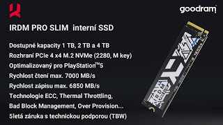 GOODRAM IRDM PRO SLIM 1TB, IRP-SSDPR-P44S-1K0-80
