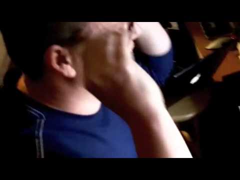 Tony Rico n the studio with Benjah