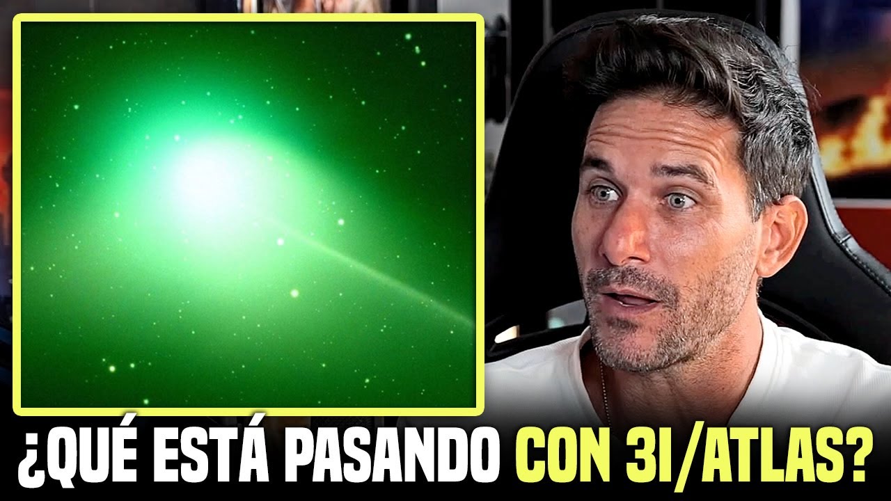 3I/ATLAS ha ACELERADO y CAMBIADO de COLOR - Javi Santaolalla extrañado por las novedades