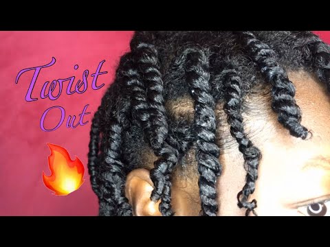 Twist Out | On Natural Hair | Very Easy Video