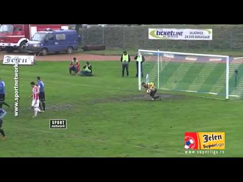 JSL 2014/15: 15.Kolo: Mladost - Crvena zvezda 1:1 (0:1)
