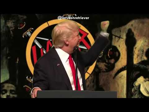 METAL TRUMP REIGN TRUMP REIGN IN BLOOD SLAYER DONALD TRUMP