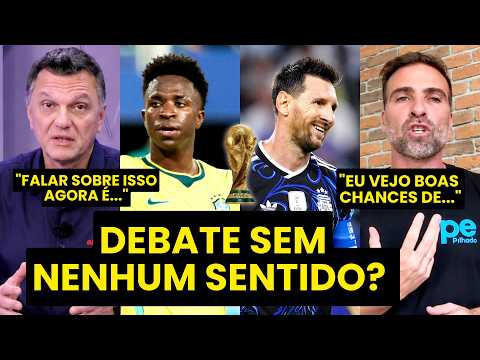 “FALAR ISSO AGORA É UMA PRECIPITAÇÃO!!! O BRASIL e a ARGENTINA…” MAURO CEZAR É DIRETO em DEBATE!