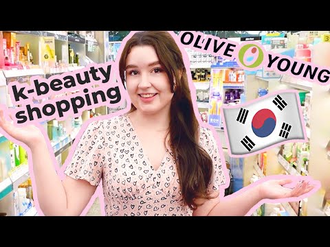 K-Beauty Shopping at Olive Young! Shop With Me in...