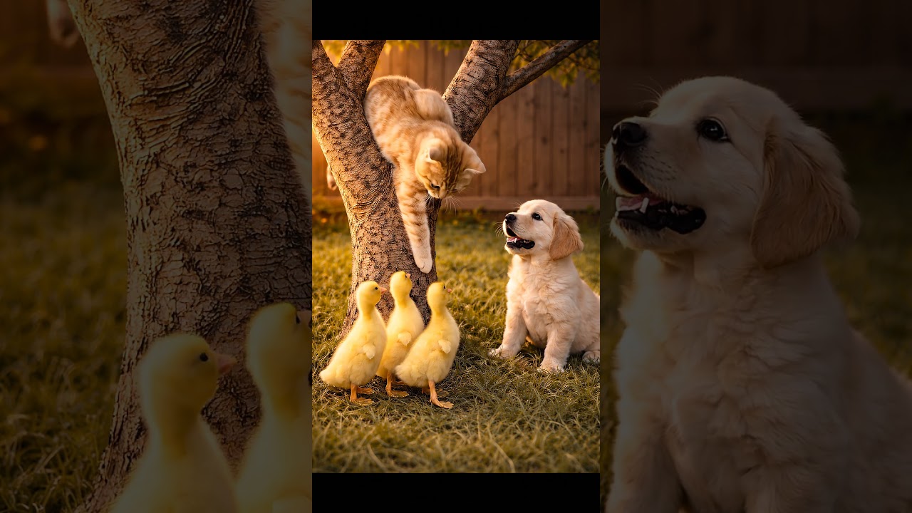 🍪A Kitten Reaches Down Like It’s About to Share a Secret Treat #shorts #healingvideo #adorable