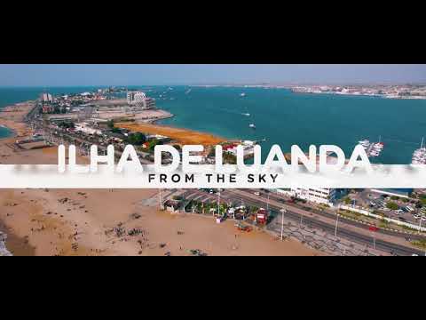 ANGOLA - ILHA DE LUANDA - FROM THE SKY