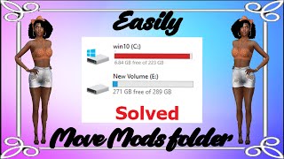 How to move your Sims 4 Mods folder